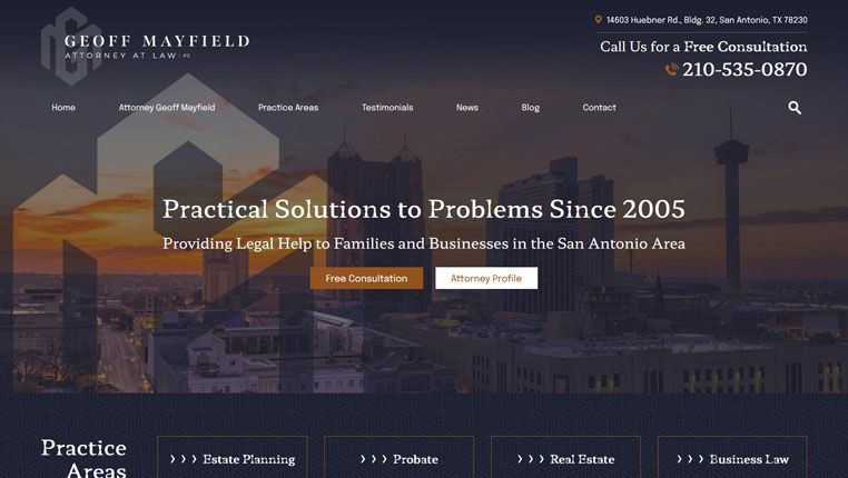 Geoff Mayfield, Attorney at Law